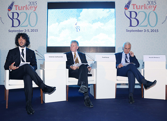 Gönenç Gürkaynak, Esq., managing partner of ELIG Gürkaynak Attorneys-at-Law and the co-chair of the B20 Anti-Corruption Taskforce, moderated the panel “Fighting Corruption: Building Resilient Businesses” with the participation of Professor Paul Healy of Harvard University and Nicola Bonucci of the OECD at the B20 Conference on September 4, 2015