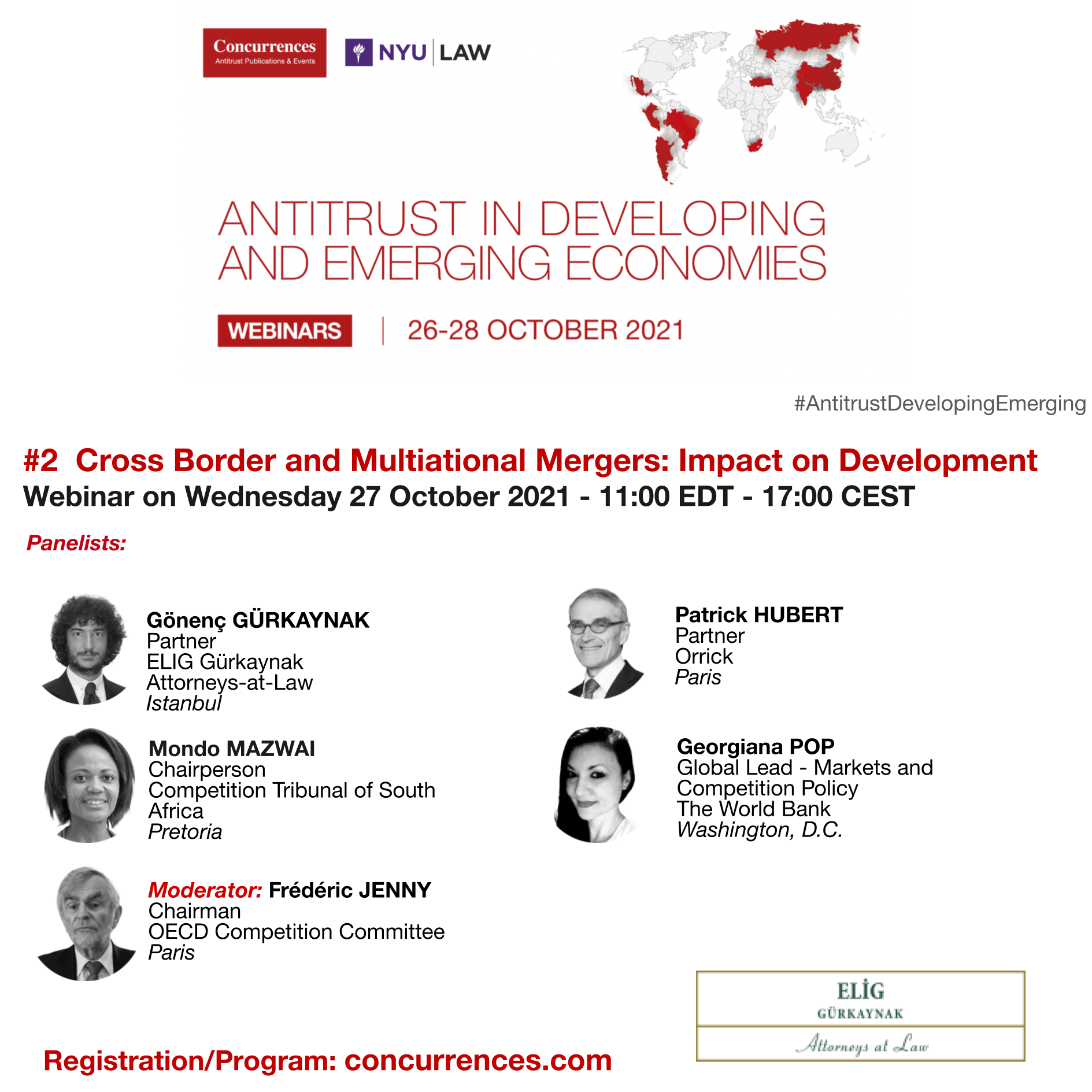Concurrences Antitrust in Developing and Emerging Economies Conference 2021