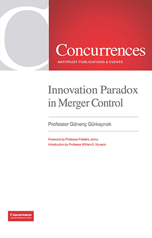 Innovation Paradox in Merger Control (Book)